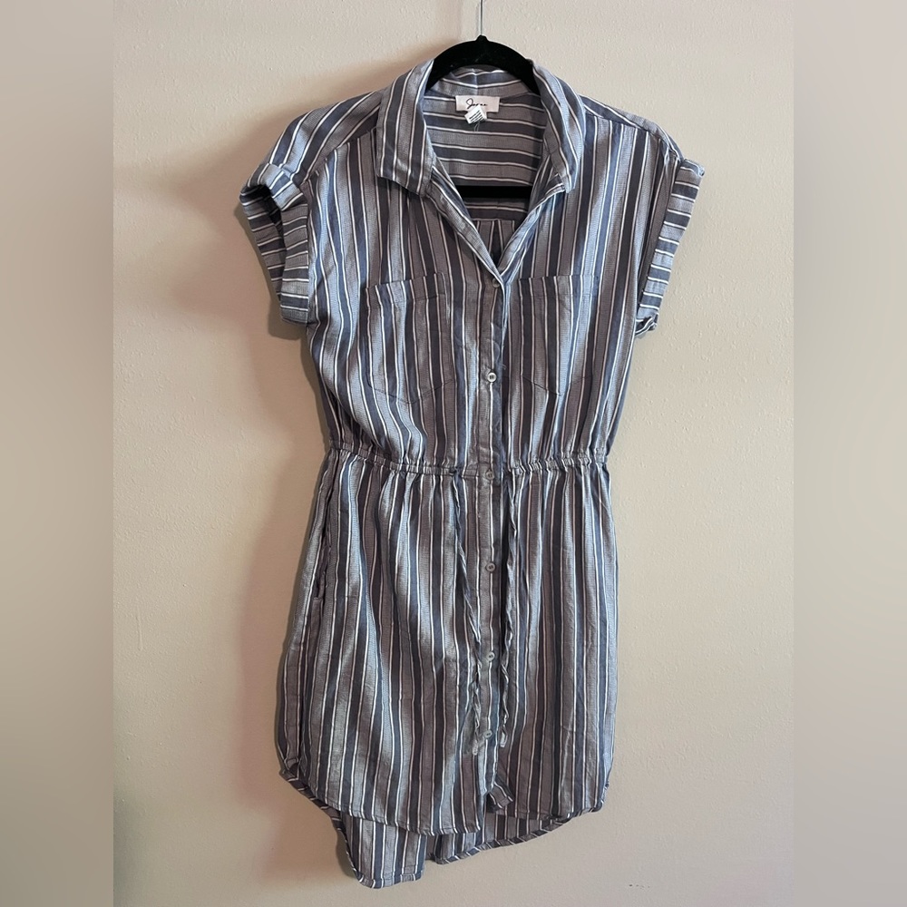 Cute striped blue and white dress